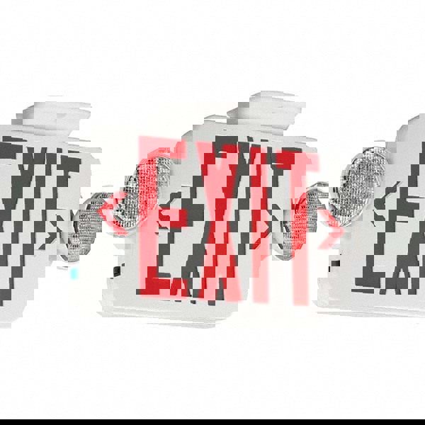 1 Face Ceiling & Wall Mount LED Combination Exit Signs